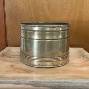 Vintage Brass Planter